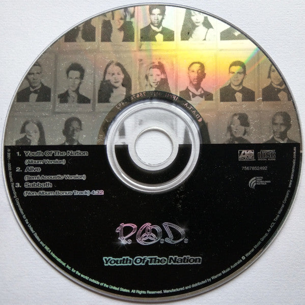 P.O.D. : Youth Of The Nation (CD, Single)