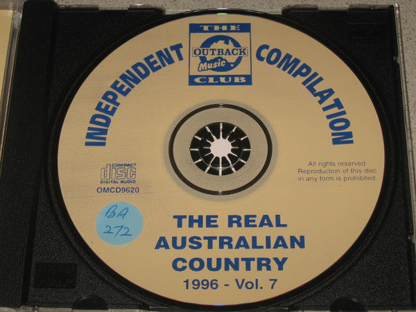 Various : The Real Australian Country 1996 - Vol. 7 (CD, Comp)