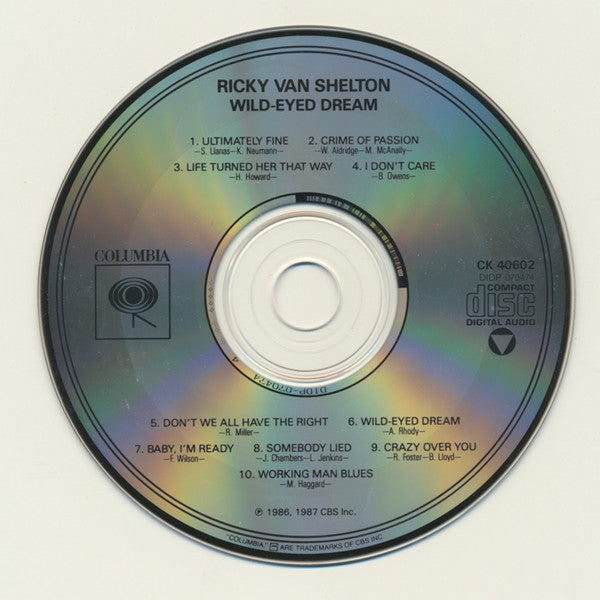 Ricky Van Shelton : Wild-Eyed Dream (CD, Album)