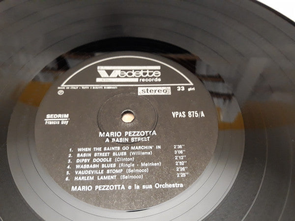 Mario Pezzotta : A Basin Street (LP, Album)