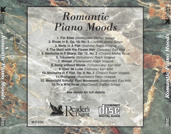 Various : Romantic Piano Moods (CD)