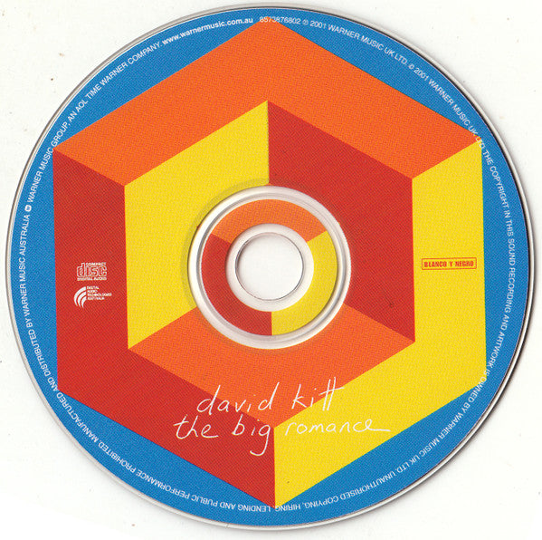 David Kitt : The Big Romance (CD, Album, Jew)