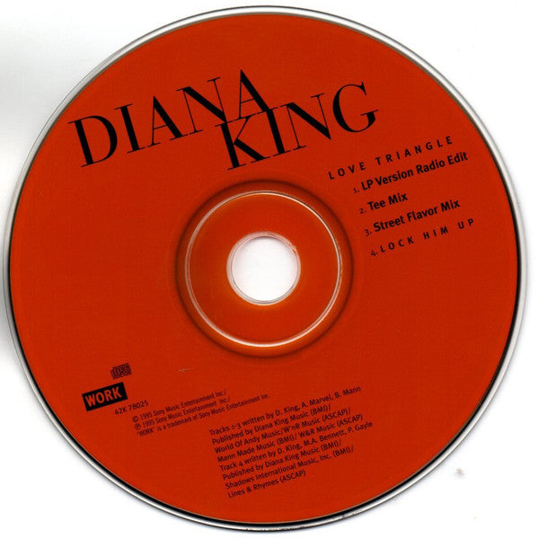 Diana King : Love Triangle (CD, Maxi)
