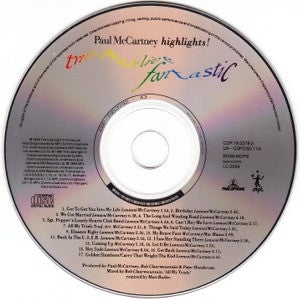 Paul McCartney : Tripping The Live Fantastic Highlights! (CD, Album)