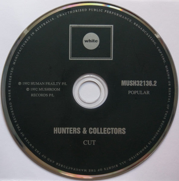 Hunters & Collectors : Cut (CD, Album, RE)