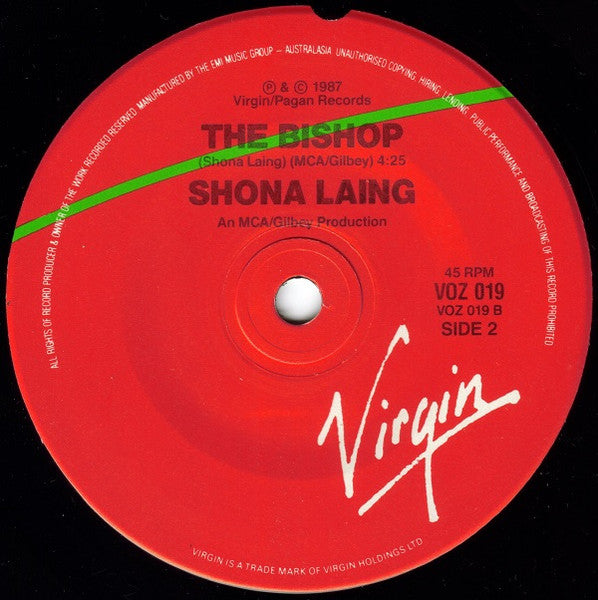 Shona Laing : Drive Baby Drive (7", Single)
