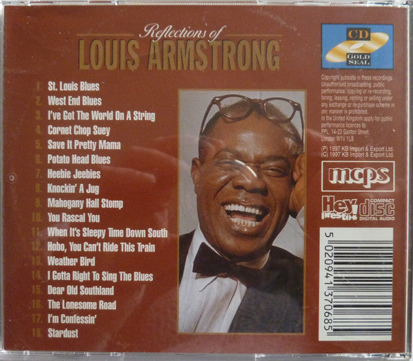 Louis Armstrong : Reflections Of Louis Armstrong (CD, Comp)