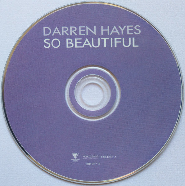Darren Hayes : So Beautiful (CD, Single)