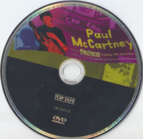 Paul McCartney : Live At The Cavern Club! (DVD-V, RE, Multichannel, NTSC, AB)