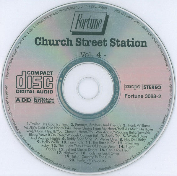 Various : Church Street Station - Vol. 4 (CD, Comp)