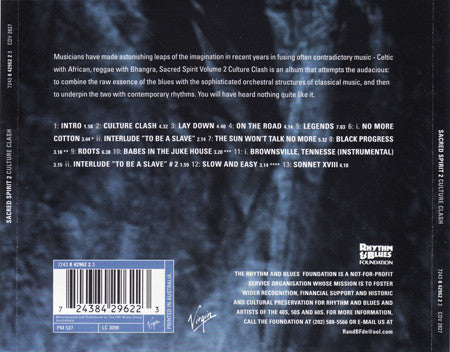 Sacred Spirit : Volume 2: Culture Clash (CD, Album)