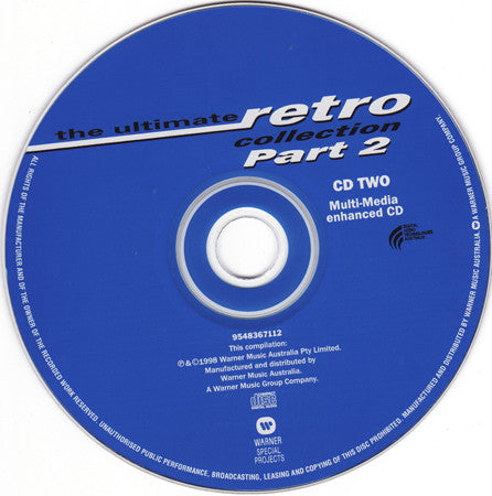 Various : The Ultimate Retro Collection Part 2 (2xCD, Comp, Enh)