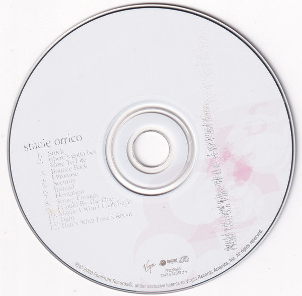 Stacie Orrico : Stacie Orrico (CD, Album)