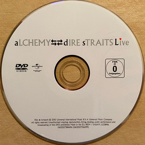 Dire Straits : Alchemy - Dire Straits Live (Box, Dlx, Ltd + DVD-V, RE, RM, Multichannel, NTSC )