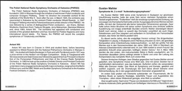 Mahler* — Polish National Radio Symphony Orchestra*, Antoni Wit : Symphony No. 2 In C Minor “Resurrection" (2xCD)
