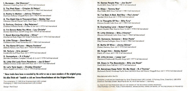 Various : Idols Of The Sixties (CD, Comp)