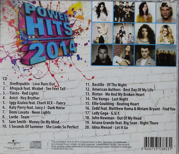 Various : Power Hits 2014 (CD, Comp)