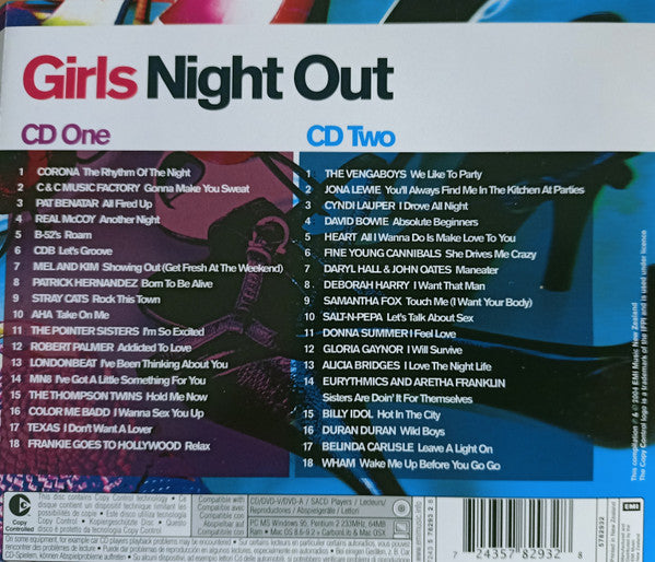 Various : Girls Night Out (2xCD, Comp)