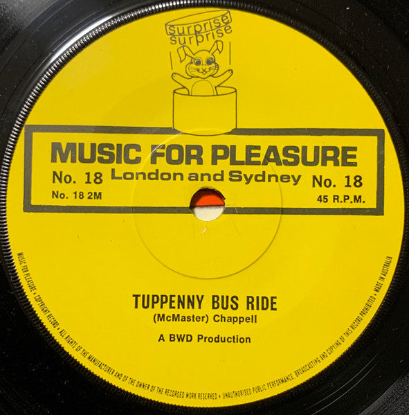 Unknown Artist : Going To The Zoo / Tuppenny Bus Ride (7")