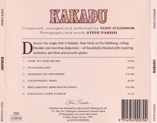 Tony O'Connor (2) : Kakadu (CD, Album)