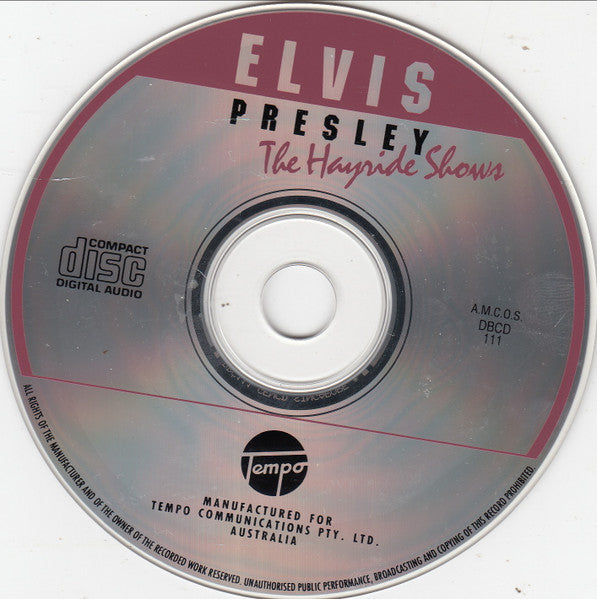 Elvis Presley : The Hayride Shows (CD, Album)