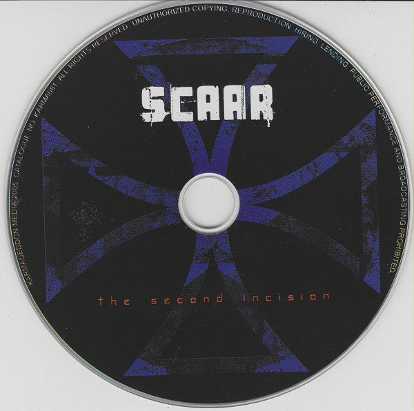 Scaar : The Second Incision (CD, Album)