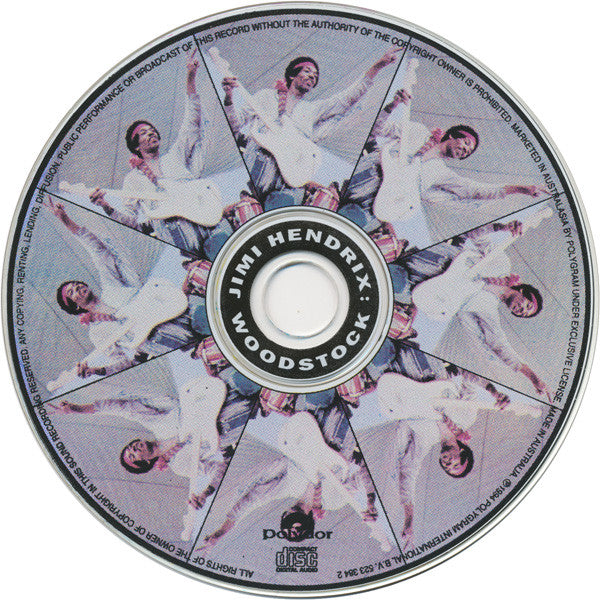 Jimi Hendrix : Woodstock (CD, Album)