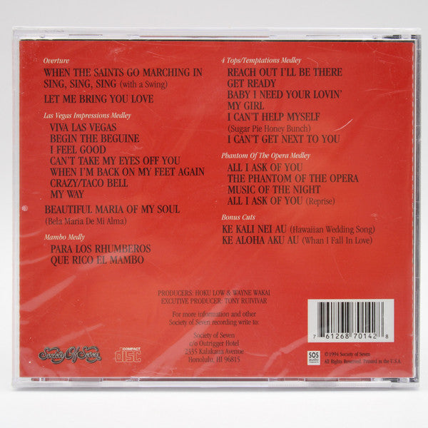 Society Of Seven : Live! (CD, Album)