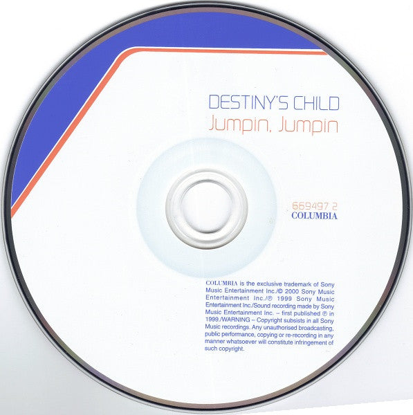 Destiny's Child : Jumpin, Jumpin (CD, Single)