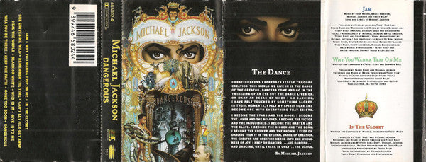 Michael Jackson : Dangerous (Cass, Album)