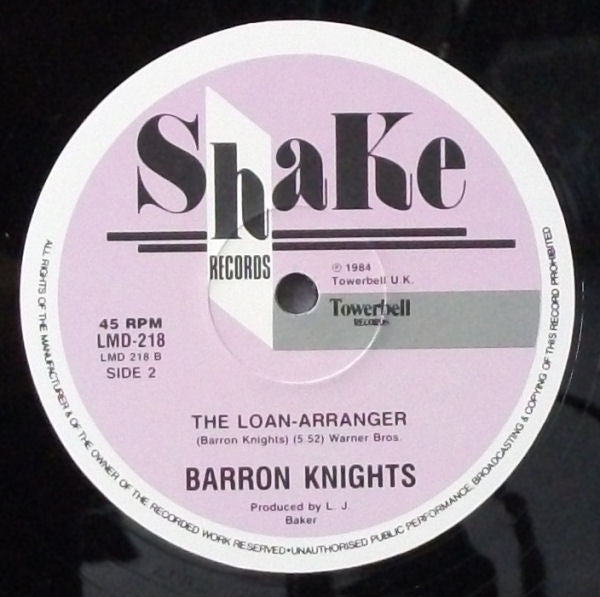 Barron Knights* : Churchill Rap (12", Single)