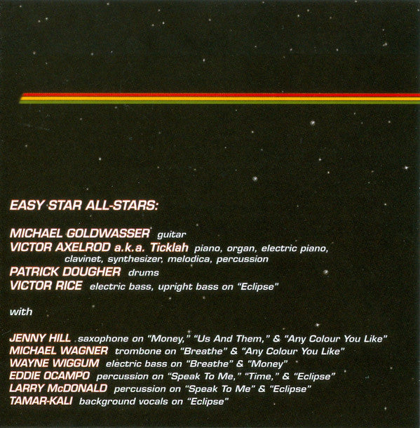 Easy Star All-Stars : Dub Side Of The Moon (CD, Album)