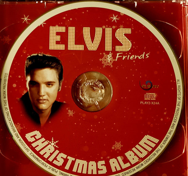 Elvis Presley / Various Artists* : Elvis & Friends Christmas Album (CD, Album, RE + CD, Comp, RE)