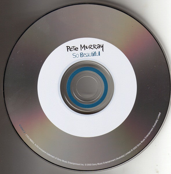 Pete Murray : So Beautiful (CD, Single)