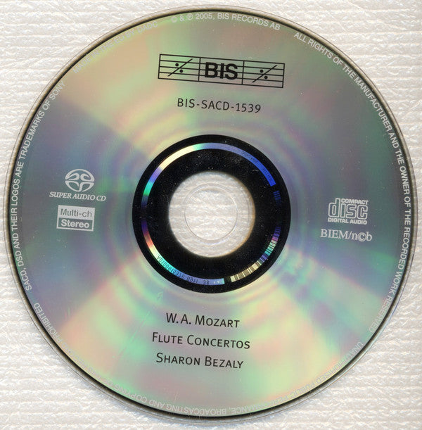 Sharon Bezaly, Wolfgang Amadeus Mozart, Ostrobothnian Chamber Orchestra • Juha Kangas : Flute Concertos • Rondo • Andante (SACD, Hybrid, Multichannel, Album)