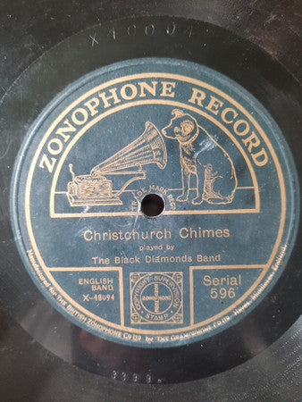 The Black Diamonds Band : Christchurch Chimes / Weymouth Chimes (Shellac, 10", RP)