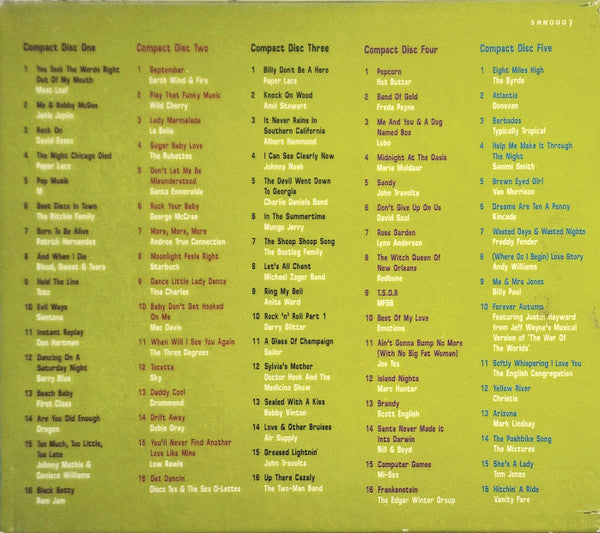Various : The Ultimate 70s Collection - Top Of The 70's (5xCD, Comp)