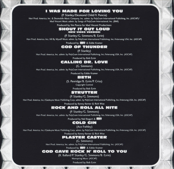 Kiss : Greatest Kiss (CD, Comp, Ltd, RE, RM)