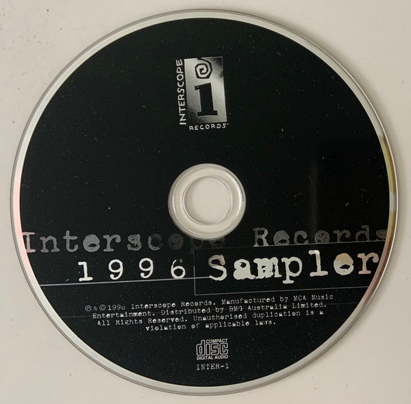Various : Interscope Records 1996 Sampler (CD, Comp, Promo, Smplr, Ca)