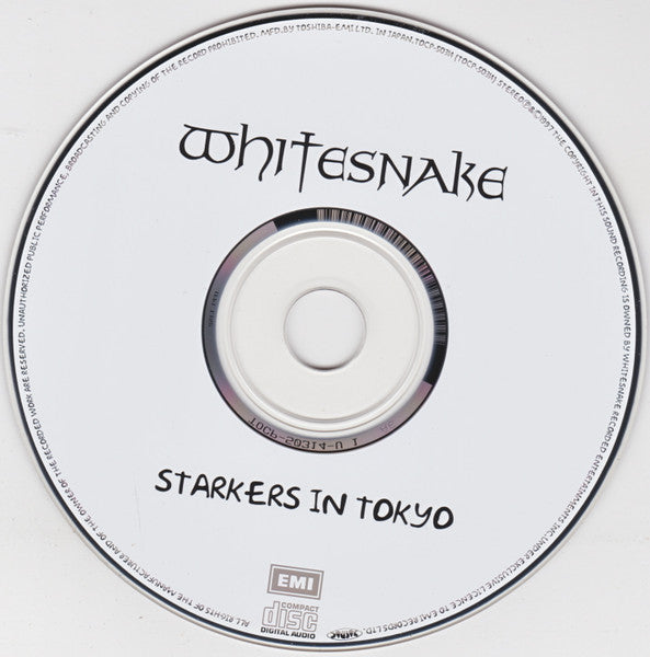 Whitesnake : Starkers In Tokyo (CD, Album)