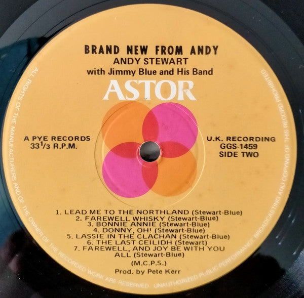 Andy Stewart : Brand New From Andy (LP, Album)