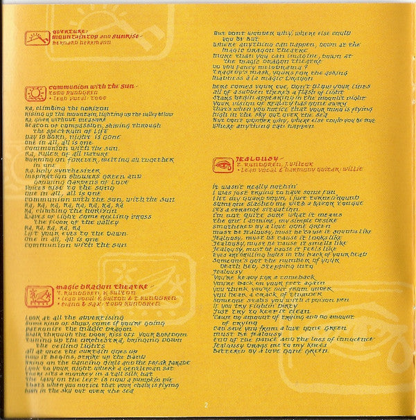 Utopia (5) : Ra (CD, Album, RE, RM)