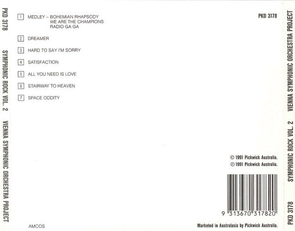 Vienna Symphonic Orchestra Project : Symphonic Rock Vol. 2 (CD, Album)