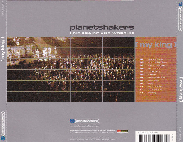 Planetshakers : (My King) Live Praise & Worship (CD, Album)