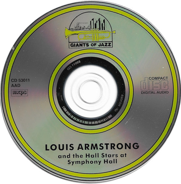 Louis Armstrong And His All-Stars : Louis Armstrong And The All Stars At Symphony Hall (CD, Album, RE)
