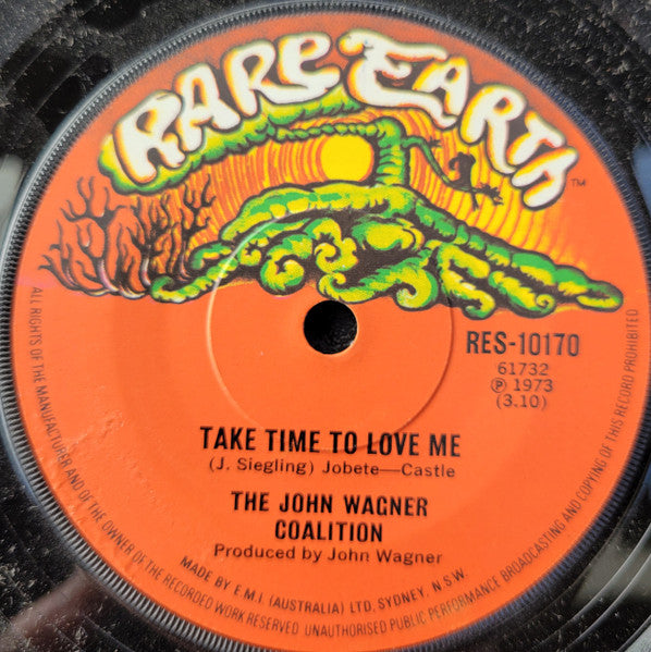 The John Wagner Coalition : The Battle Is Over (7", Single, Promo)