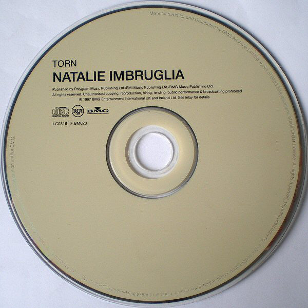 Natalie Imbruglia : Torn (CD, Single)