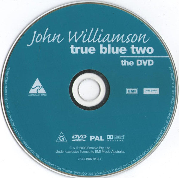John Williamson : True Blue Two (DVD-V, Comp, PAL)