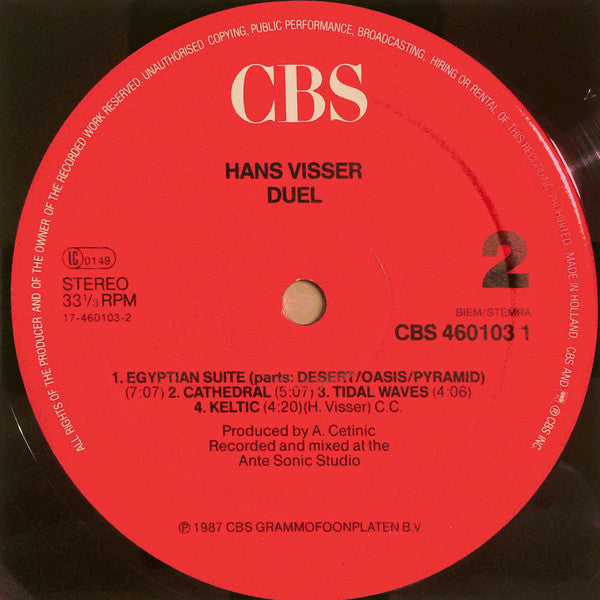 Hans Visser : Duel (LP, Album)