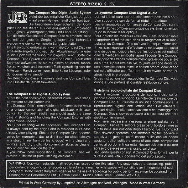 "Cats" Original London Cast : Cats (2xCD, Album, RE)